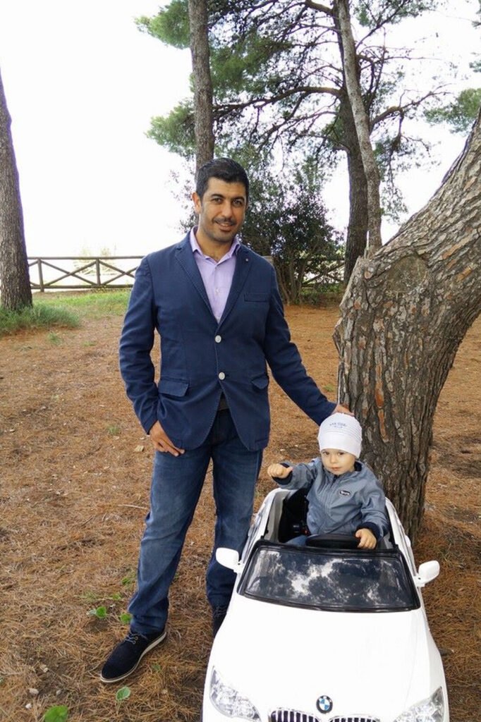 Piero Esposito e suo figlio Manuel