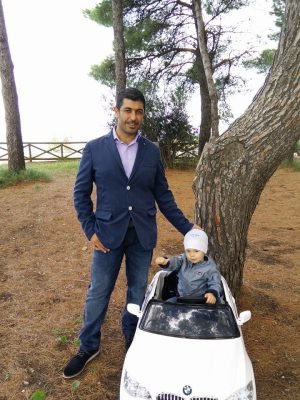 Piero Esposito e suo figlio Manuel